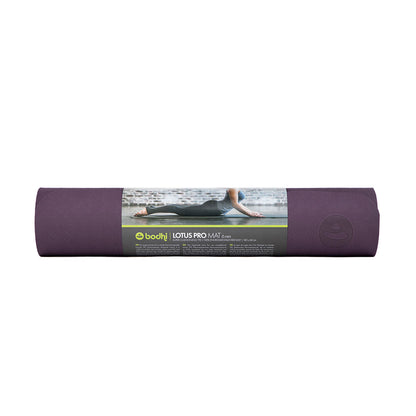 Yogamatte LOTUS PRO aubergine / hell aubergine