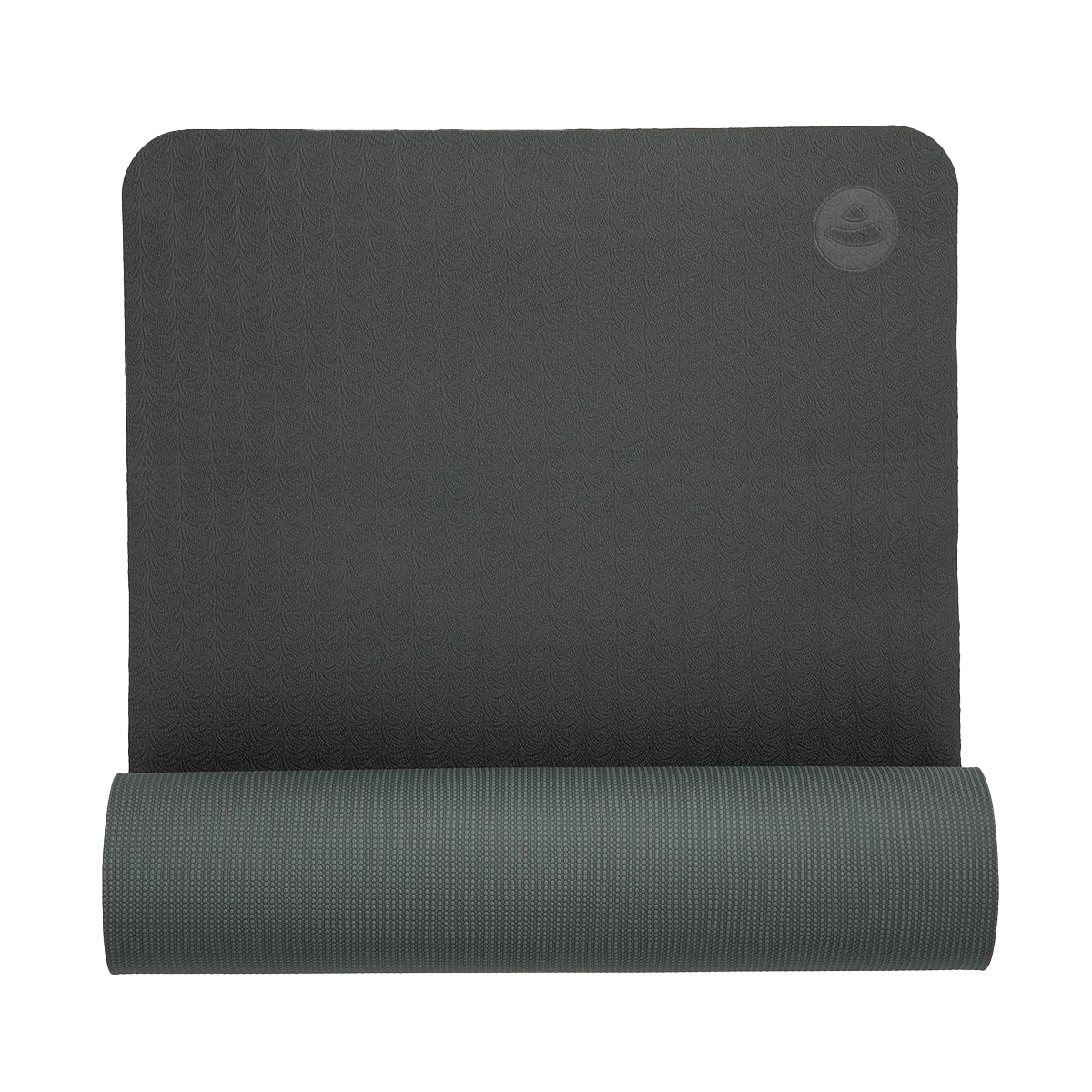 Yogamatte LOTUS PRO schwarz / silbergrau