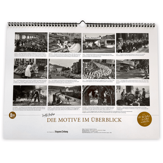 SIEGEN . Historische Momente – Bildkalender 2027