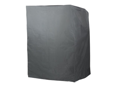 Strandkorb DÜNE, Design 01434 taupe-creme – inkl. gratis Feuerschale