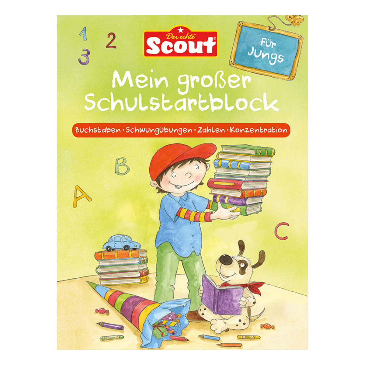 Scout – Mein großer Schulstart-Block – für Jungs