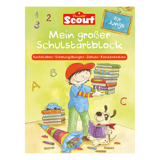 Scout – Mein großer Schulstart-Block – für Jungs
