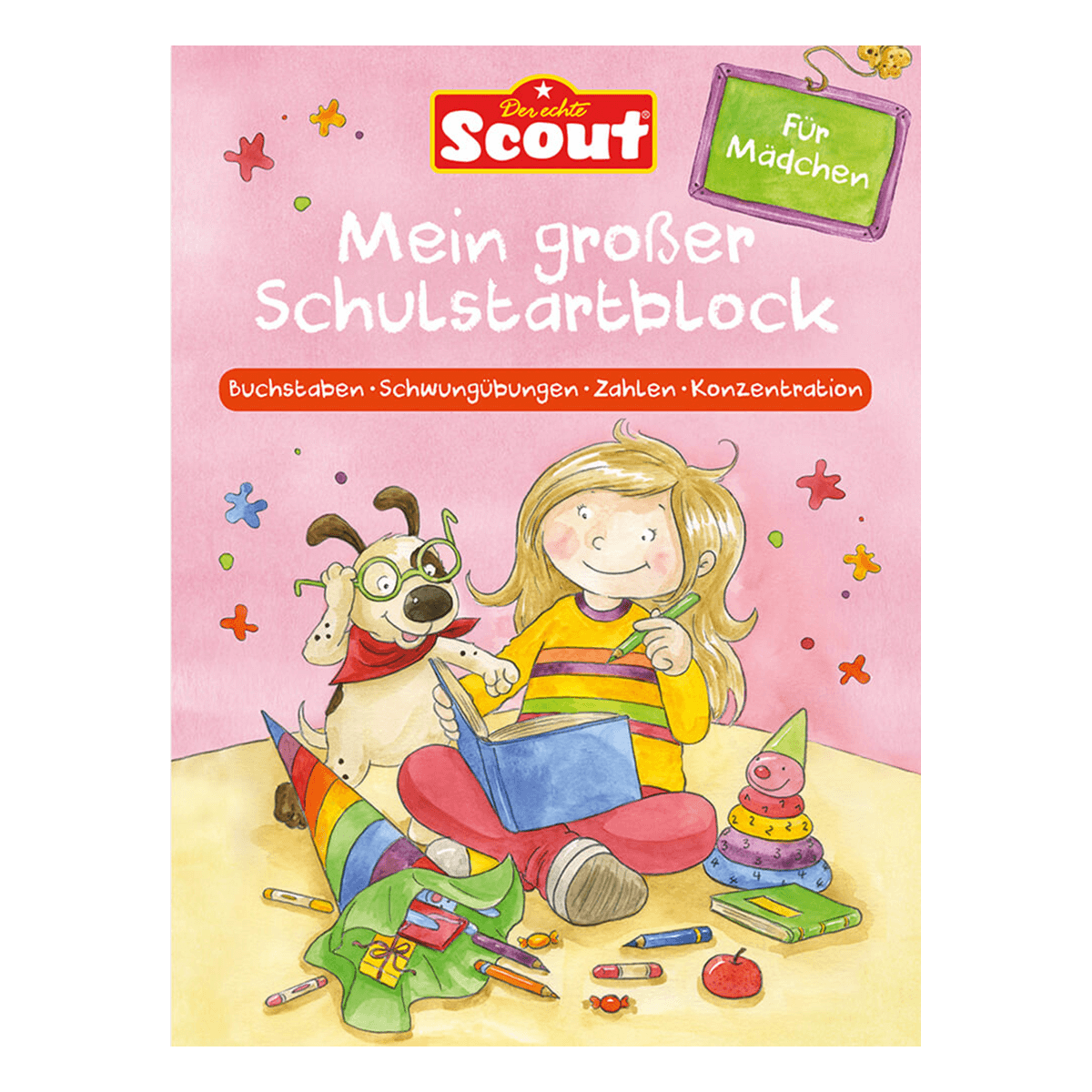 Scout – Mein großer Schulstart-Block – für Mädchen