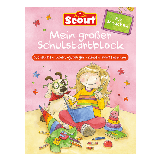 Scout – Mein großer Schulstart-Block – für Mädchen