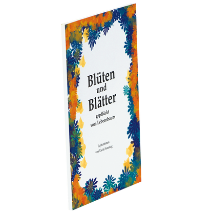 Blüten und Blätter gepflückt vom Lebensbaum