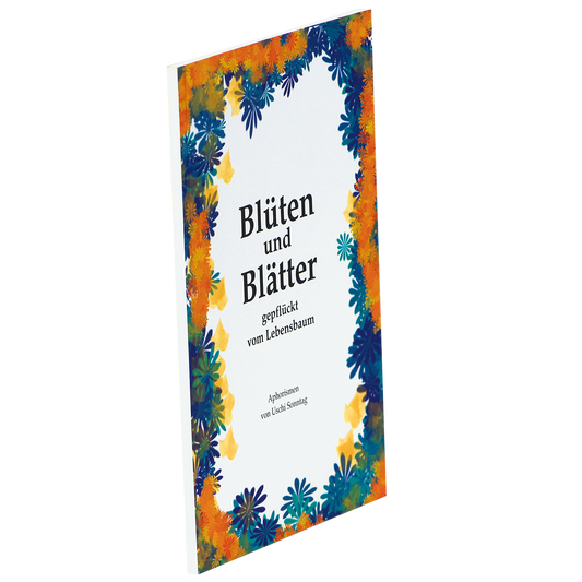 Blüten und Blätter gepflückt vom Lebensbaum