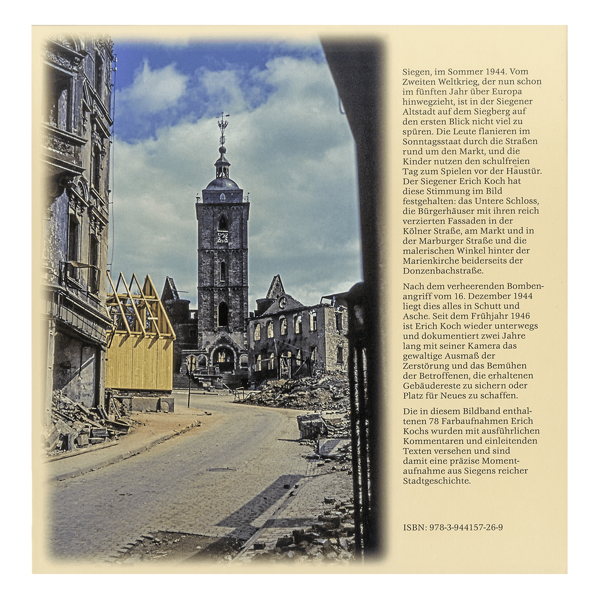 Siegen - Vor und nach der Zerstörung